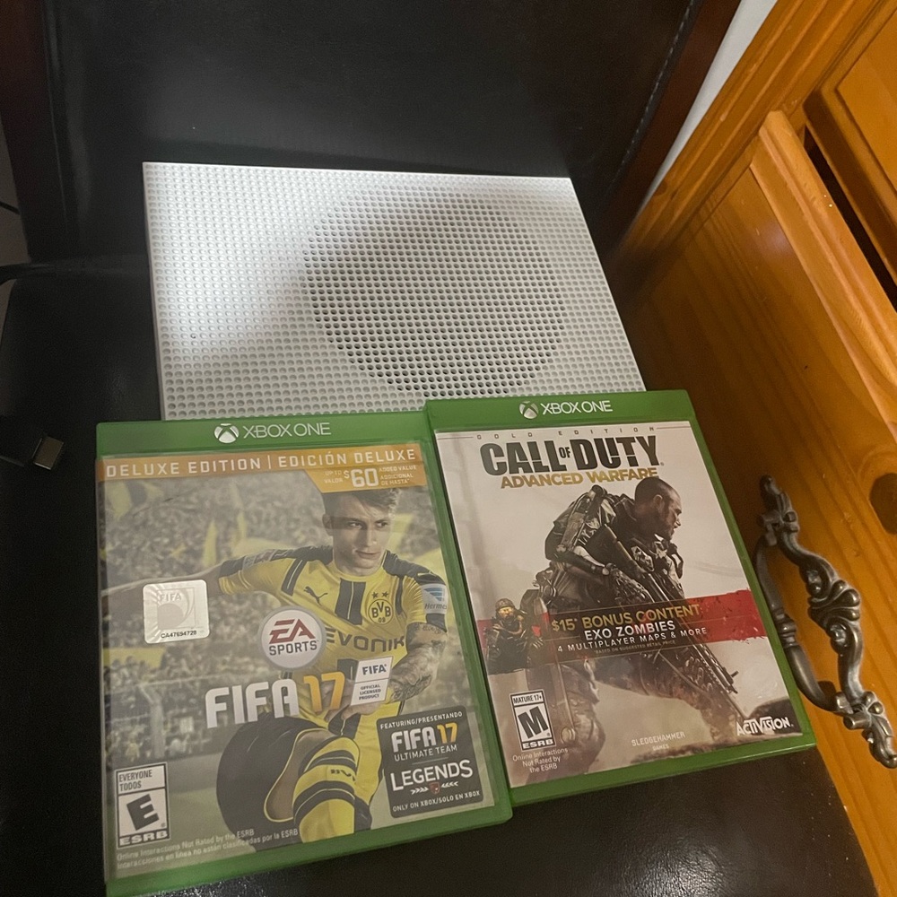 Xbox One S Bundle w/ 2 Games & Controller
